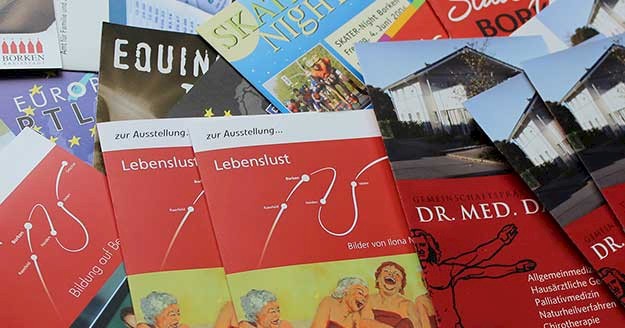 Folders and flyer design