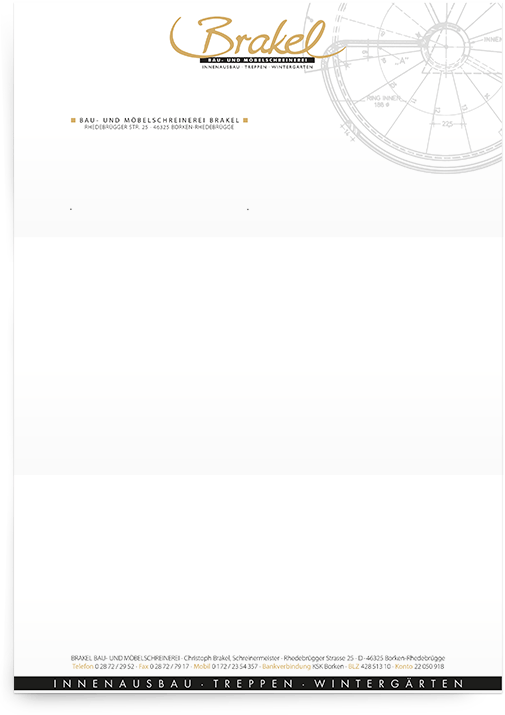 Geschäftsausstattung