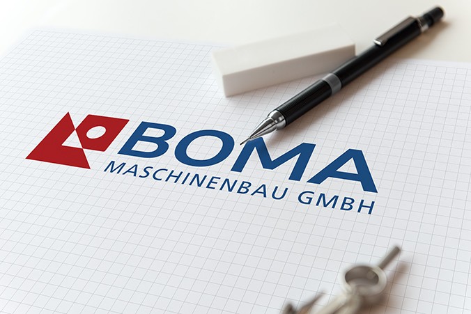 Corporate Design BOMA Maschinenbau GmbH