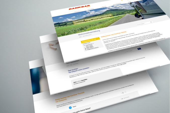 CMS Multisite for Dankbar GmbH