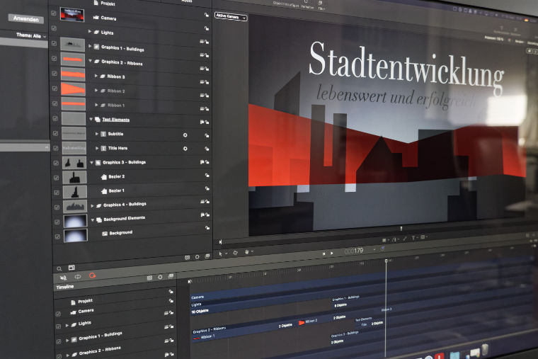 Film, Titelanimation und Videoanimation